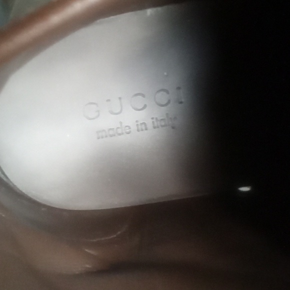 MEN'S TESSUTO GG SUPREME/NAPPA MOOREA BEIGE EBONY/COCOA - Picture 7 of 8